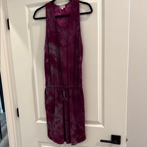 Sundry for Evereve Burgundy purple Sleeveless Dress sz m